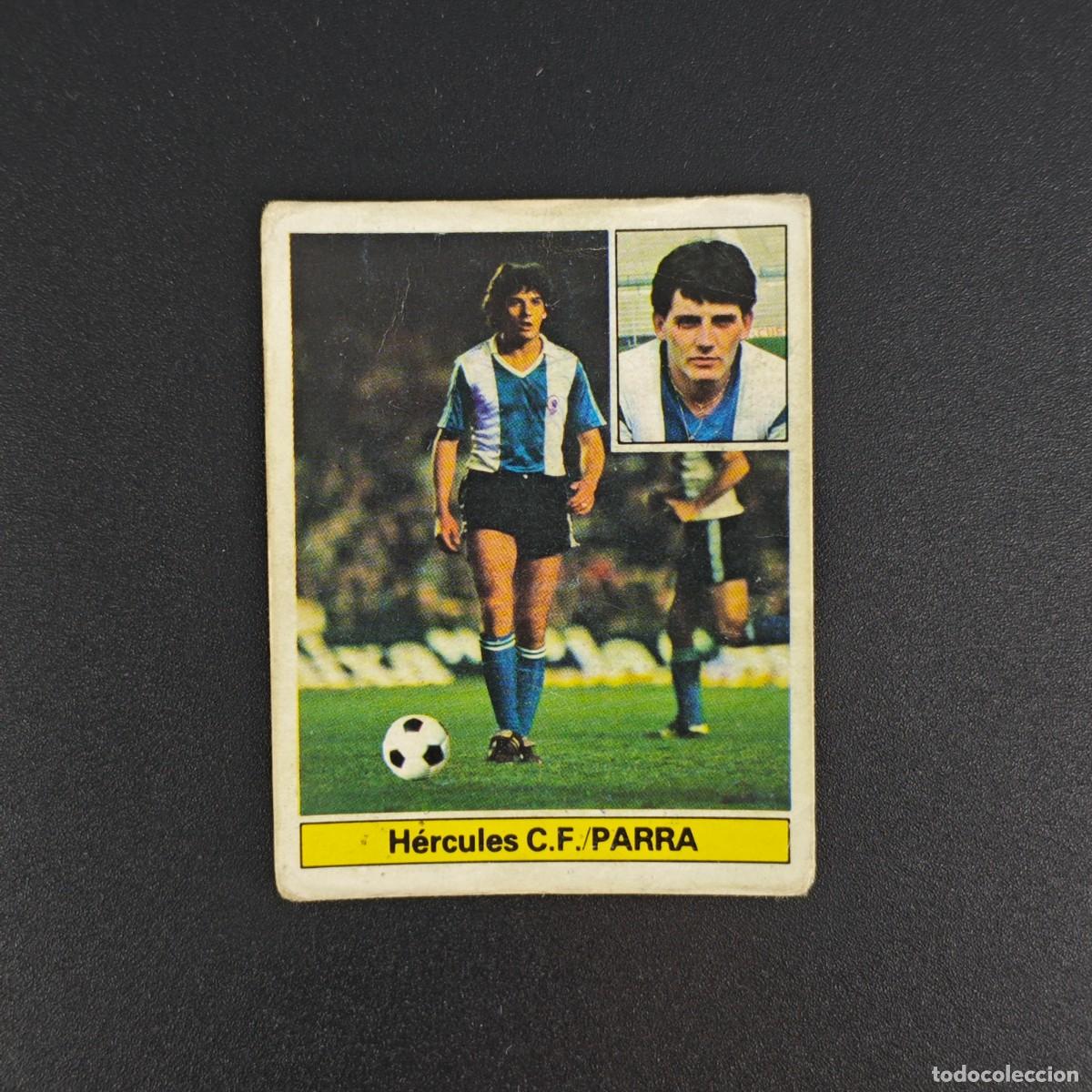 Cromos de f&uacute;tbol: CROMO DE FUTBOL LIGA ESTE 81 82 1981 1982 NUNCA PEGADO SIN PEGAR PARRA HERCULES RA1026