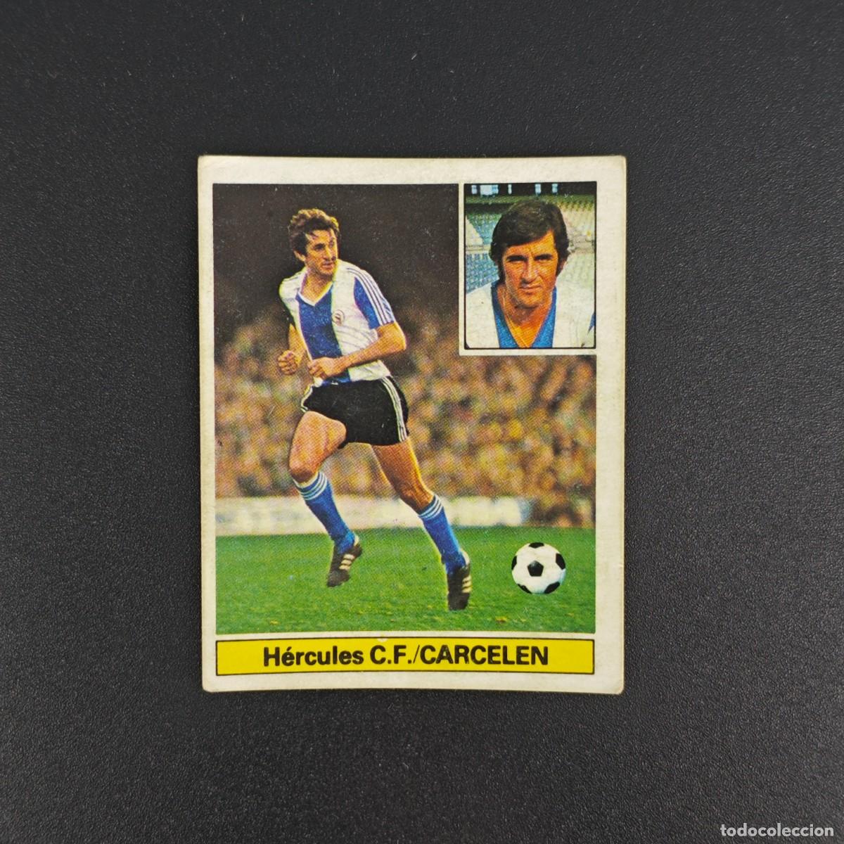 Cromos de f&uacute;tbol: CROMO DE FUTBOL LIGA ESTE 81 82 1981 1982 NUNCA PEGADO SIN PEGAR CARCELEN HERCULES RA1026