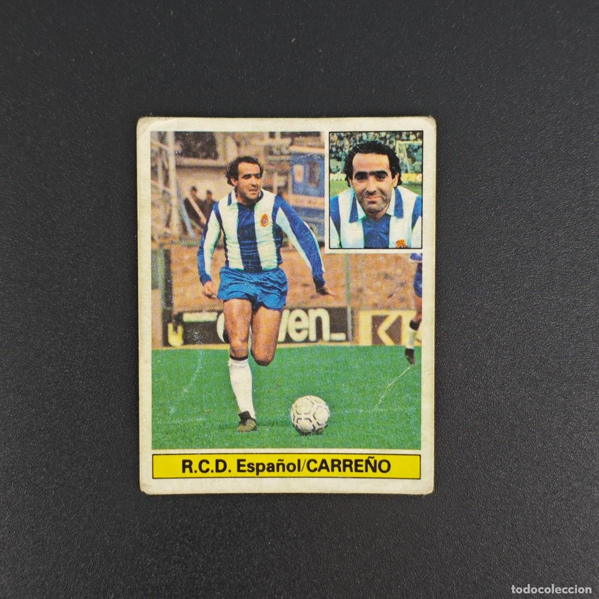 Cromos de f&uacute;tbol: CROMO DE FUTBOL LIGA ESTE 81 82 1981 1982 NUNCA PEGADO SIN PEGAR CARRE&Ntilde;O ESPA&Ntilde;OL ESPANYOL RA1026