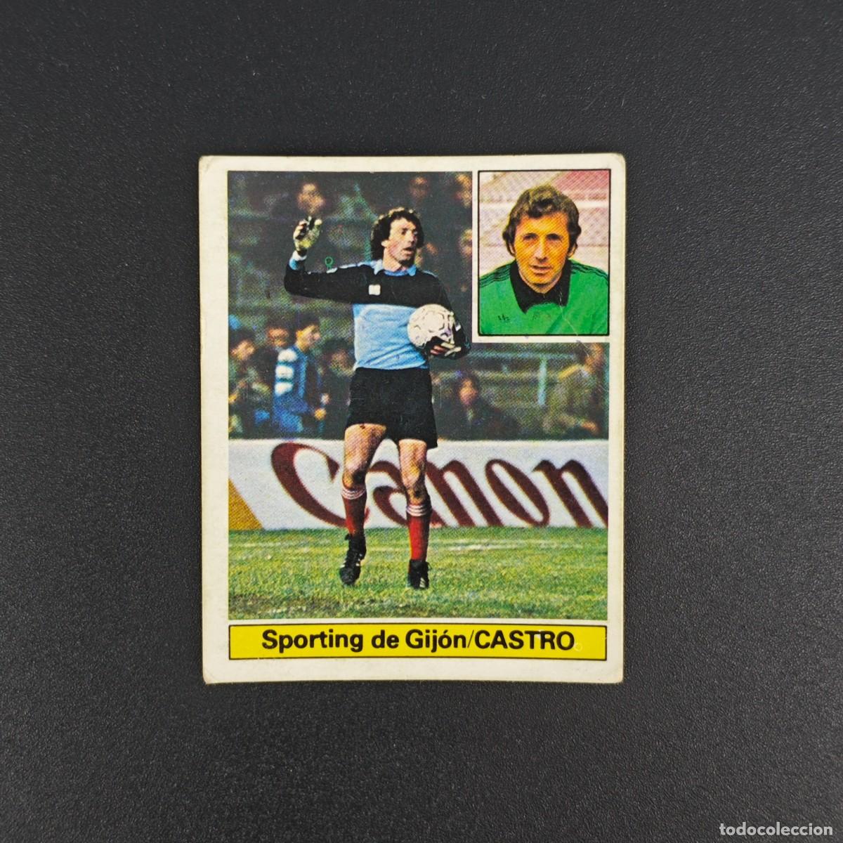 Cromos de f&uacute;tbol: CROMO DE FUTBOL LIGA ESTE 81 82 1981 1982 NUNCA PEGADO SIN PEGAR CASTRO REAL SPORTING GIJON RA1026
