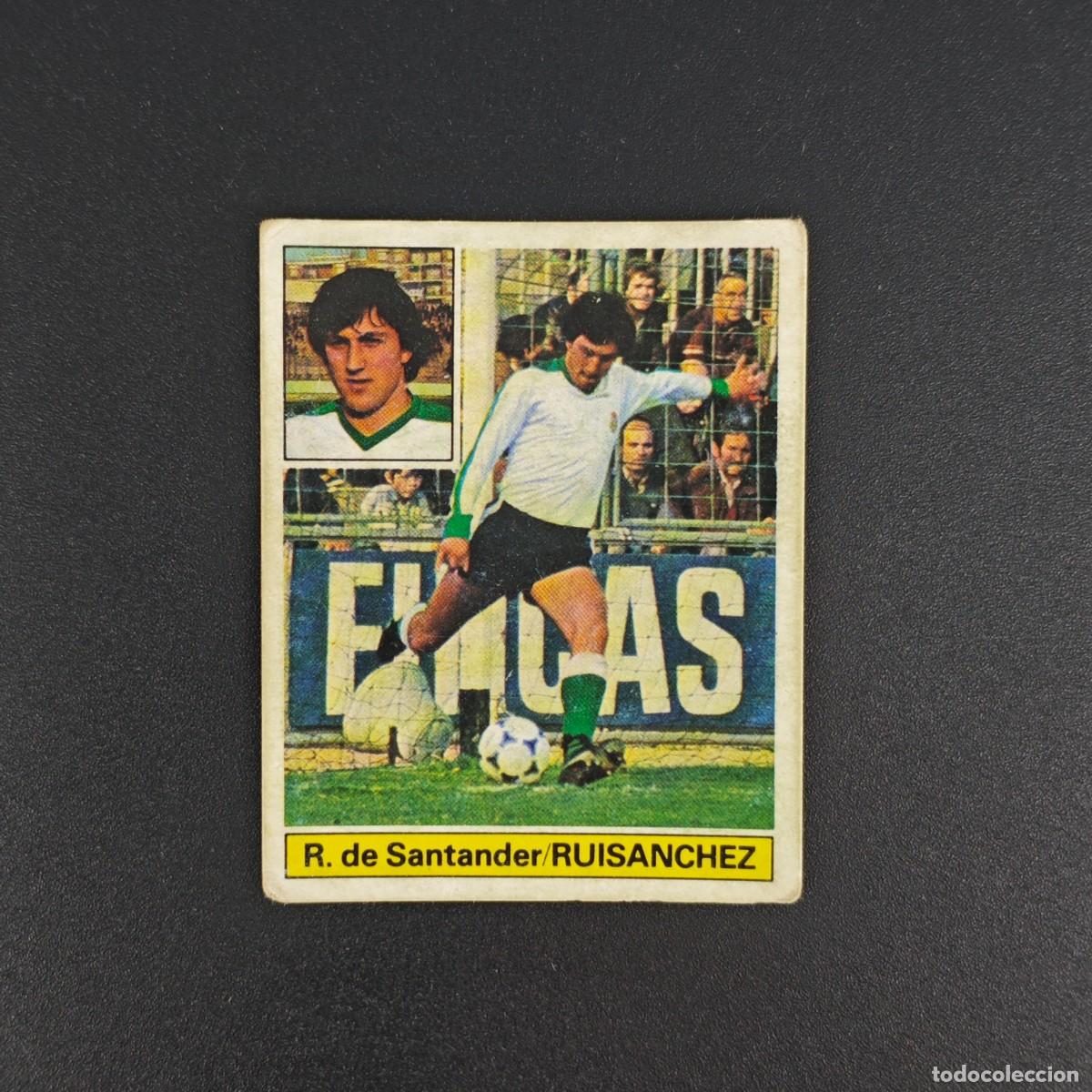 Cartes &agrave; collectionner de Football: CROMO DE FUTBOL LIGA ESTE 81 82 1981 1982 NUNCA PEGADO SIN PEGAR RUISANCHEZ RACING SANTANDER RA1026