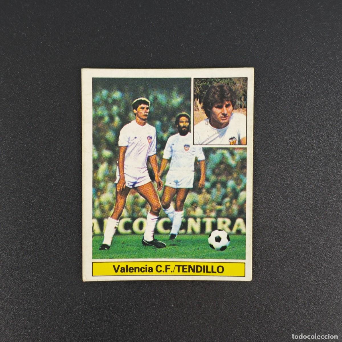 Cartes &agrave; collectionner de Football: CROMO DE FUTBOL LIGA ESTE 81 82 1981 1982 NUNCA PEGADO SIN PEGAR TENDILLO VALENCIA RA1026