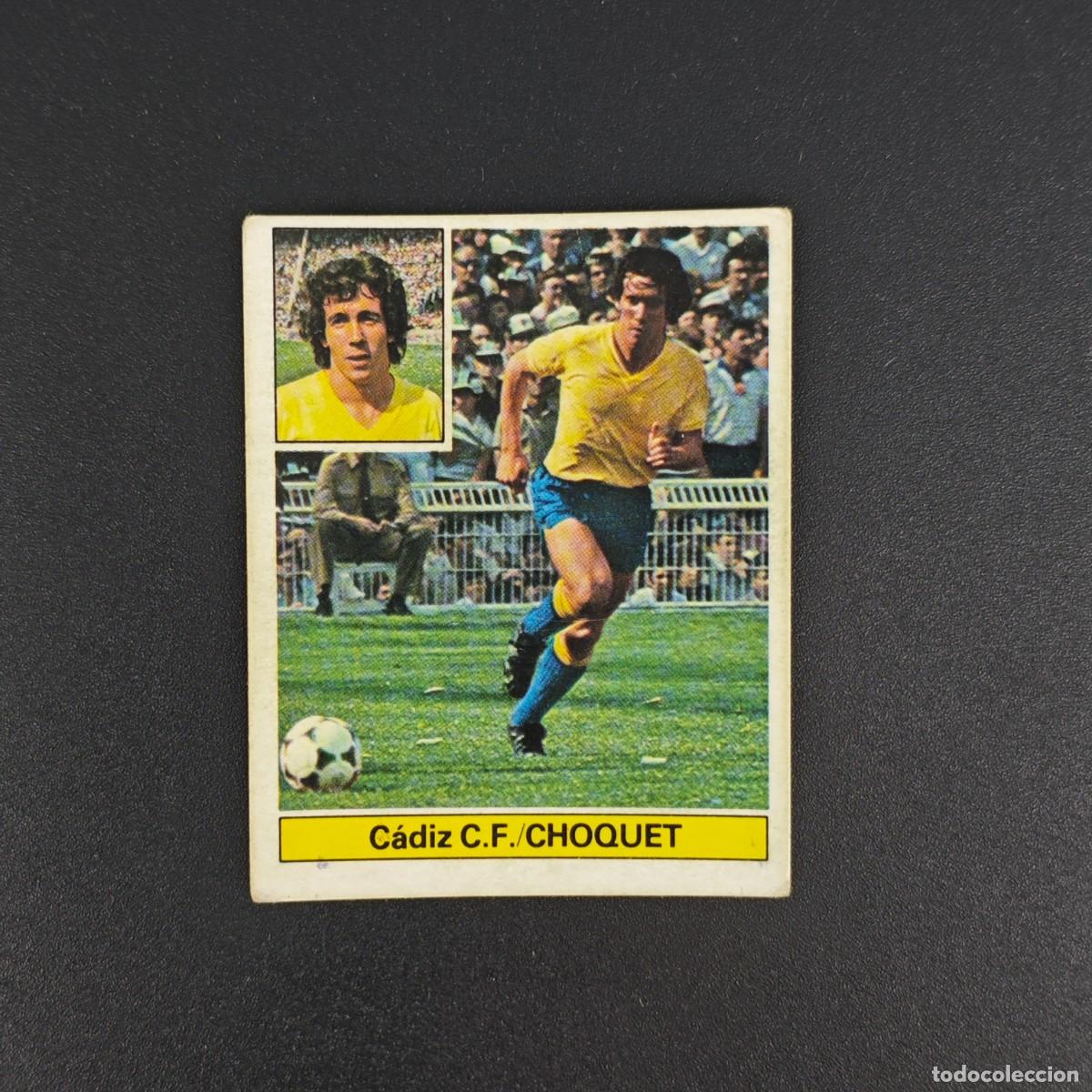 Cartes &agrave; collectionner de Football: CROMO DE FUTBOL LIGA ESTE 81 82 1981 1982 NUNCA PEGADO SIN PEGAR CHOQUET CADIZ RA1026