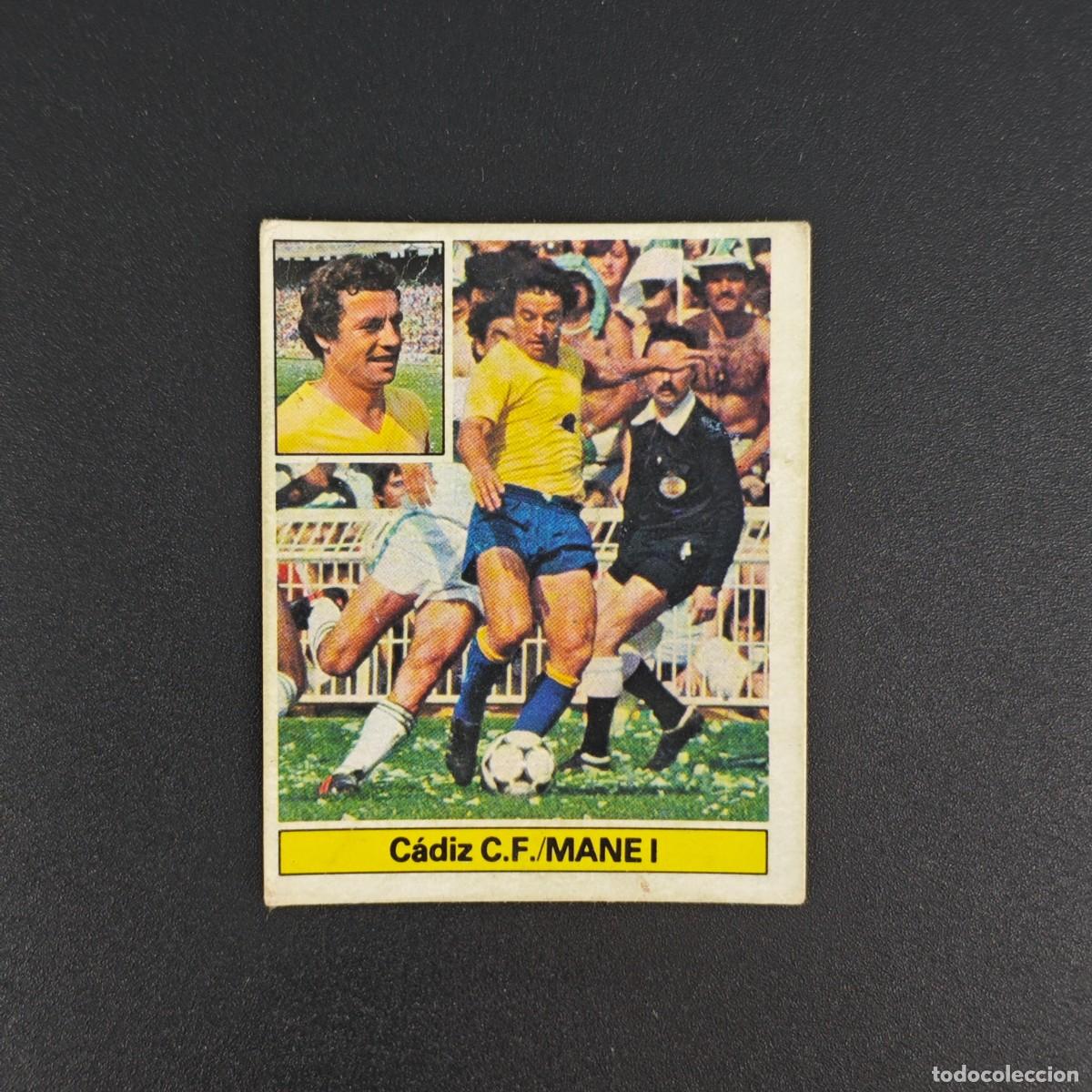 Cartes &agrave; collectionner de Football: CROMO DE FUTBOL LIGA ESTE 81 82 1981 1982 NUNCA PEGADO SIN PEGAR MANE I CADIZ RA1026