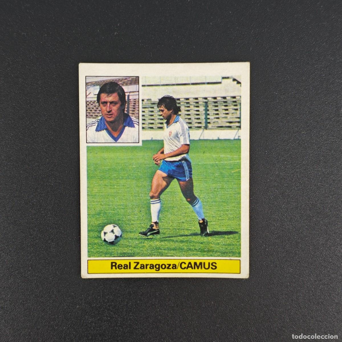 Cartes &agrave; collectionner de Football: CROMO DE FUTBOL LIGA ESTE 81 82 1981 1982 NUNCA PEGADO SIN PEGAR CAMUS REAL ZARAGOZA RA1026