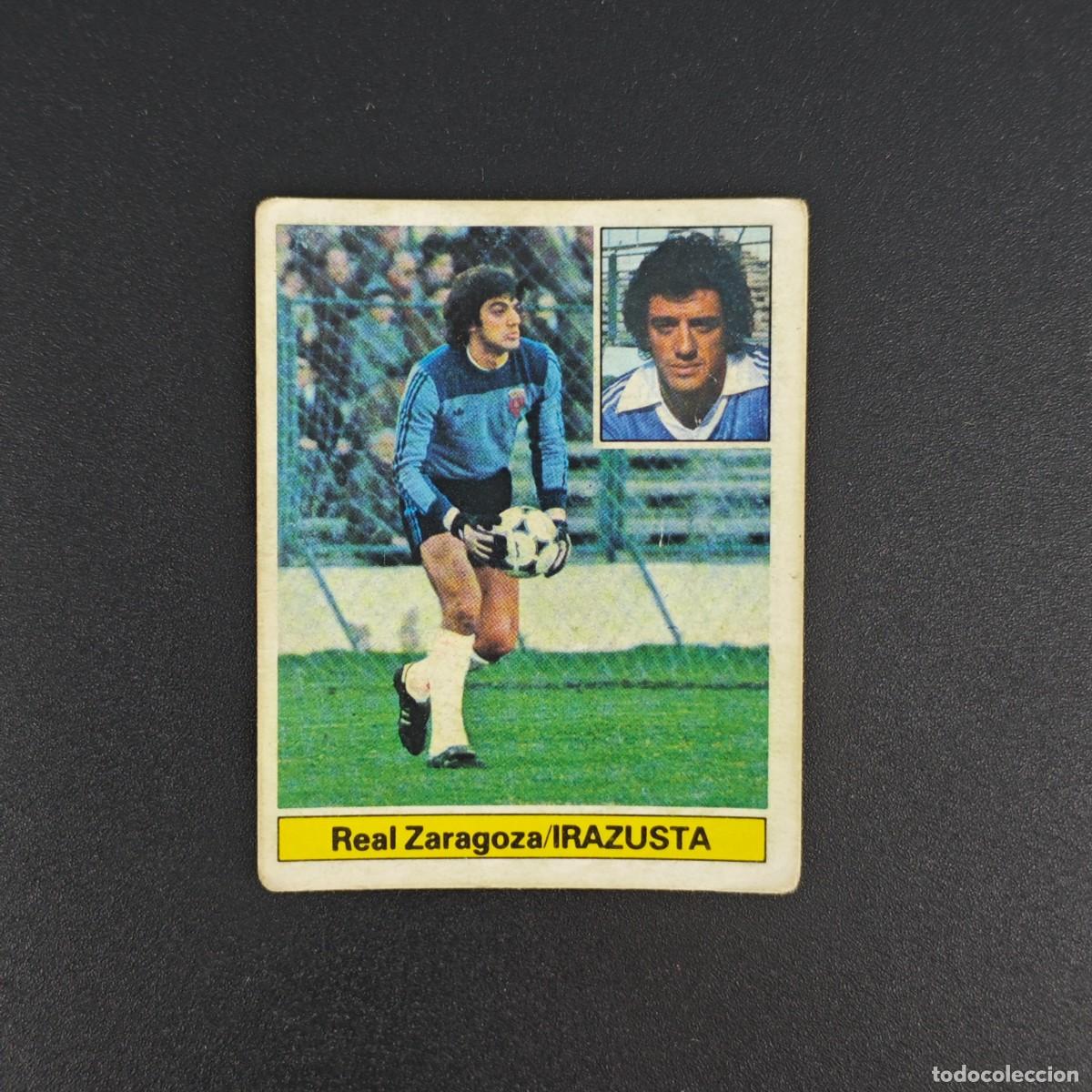 Football Stickers: CROMO DE FUTBOL LIGA ESTE 81 82 1981 1982 NUNCA PEGADO SIN PEGAR IRAZUSTA REAL ZARAGOZA RA1026