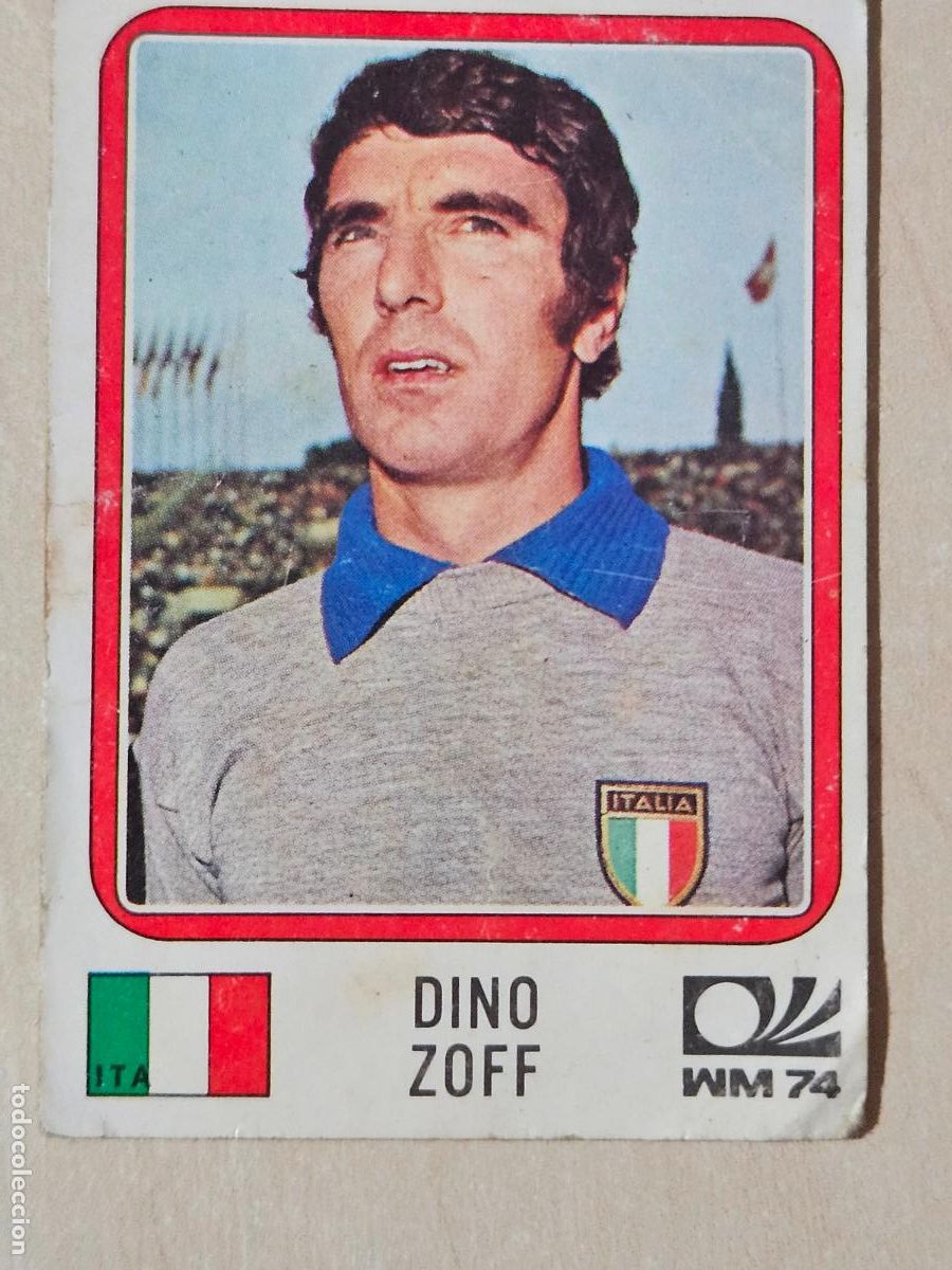 Football Stickers: N&ordm; 288 DINO ZOFF - CROMO - VULCANO / PANINI - WORLD CUP MUNCHEN 74 - MUNDIAL MUNICH 74 - SIN PEGAR