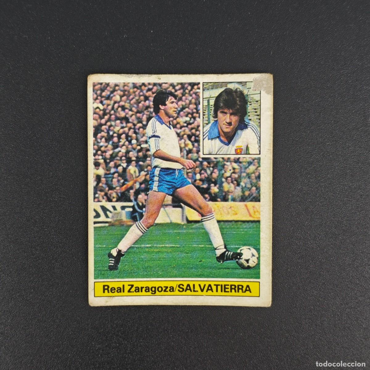 Cromos de f&uacute;tbol: CROMO DE FUTBOL LIGA ESTE 81 82 1981 1982 NUNCA PEGADO SIN PEGAR SALVATIERRA REAL ZARAGOZA RA1026