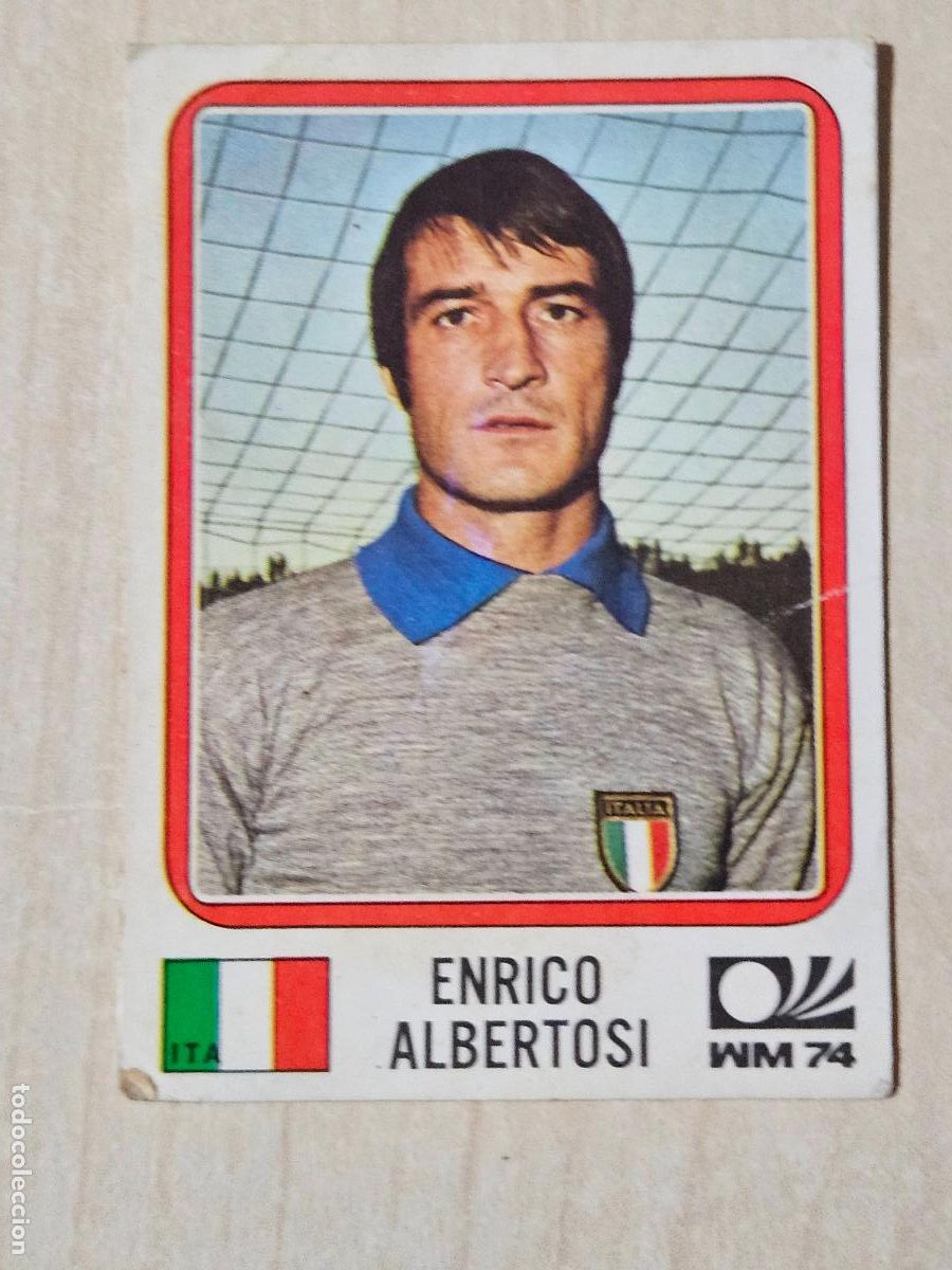 Football Stickers: N&ordm; 289 ALBERTOSI - CROMO - VULCANO / PANINI - WORLD CUP MUNCHEN 74 - MUNDIAL MUNICH 74 - SIN PEGAR