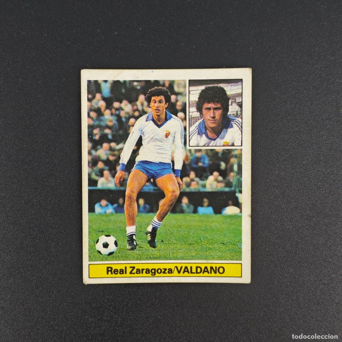 Cromos de f&uacute;tbol: CROMO DE FUTBOL LIGA ESTE 81 82 1981 1982 NUNCA PEGADO SIN PEGAR VALDANO REAL ZARAGOZA RA1026