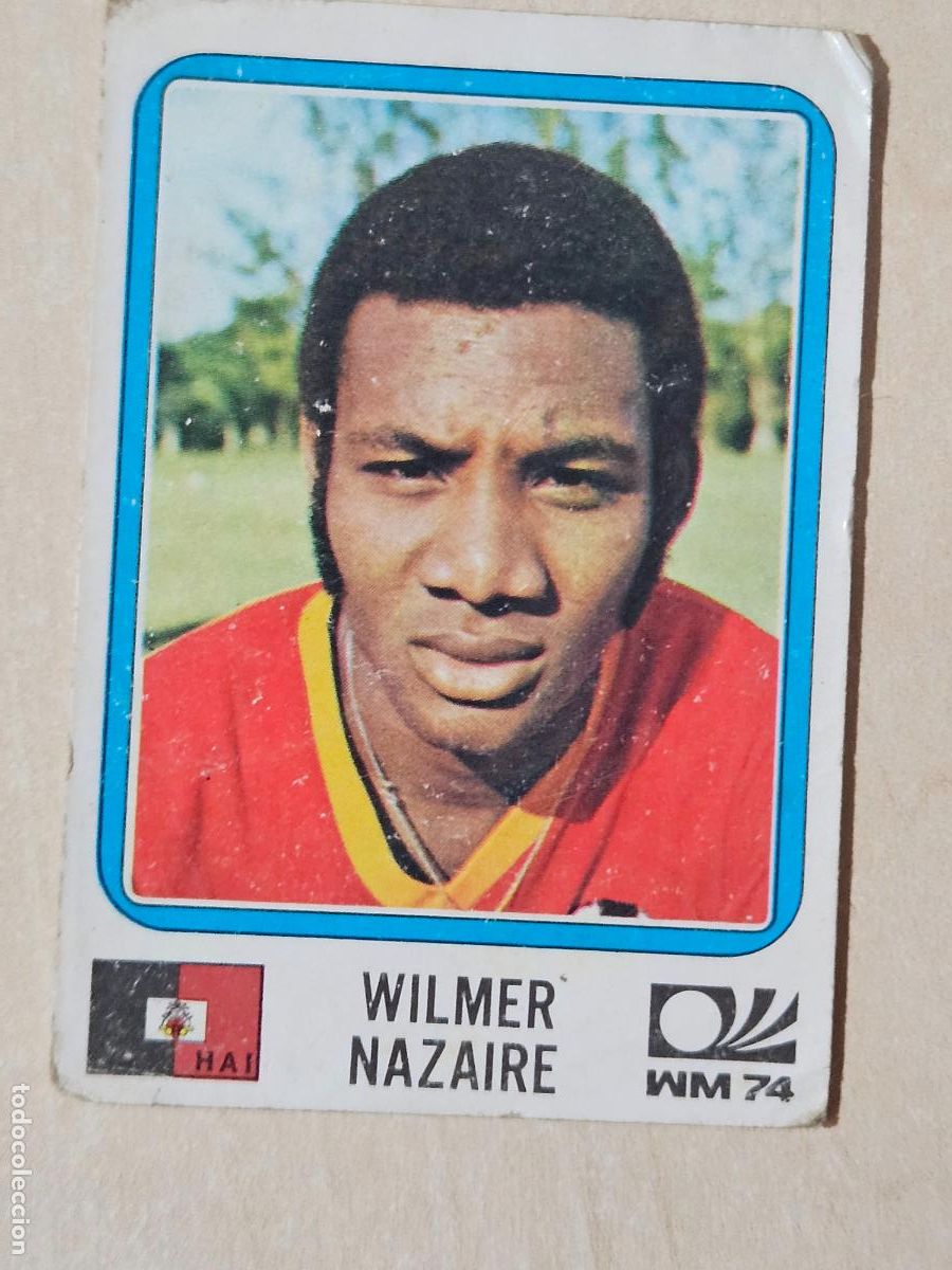 Cartes &agrave; collectionner de Football: N&ordm; 312 NAZAIRE - CROMO - VULCANO / PANINI - WORLD CUP MUNCHEN 74 - MUNDIAL MUNICH 74 - SIN PEGAR