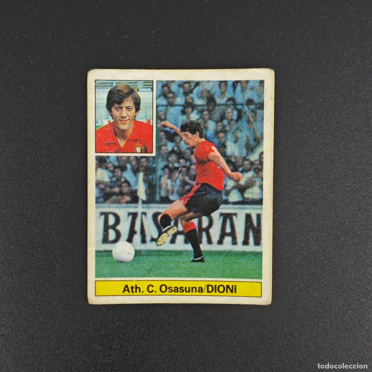 Cromos de f&uacute;tbol: CROMO DE FUTBOL LIGA ESTE 81 82 1981 1982 NUNCA PEGADO SIN PEGAR DIONI OSASUNA RA1026