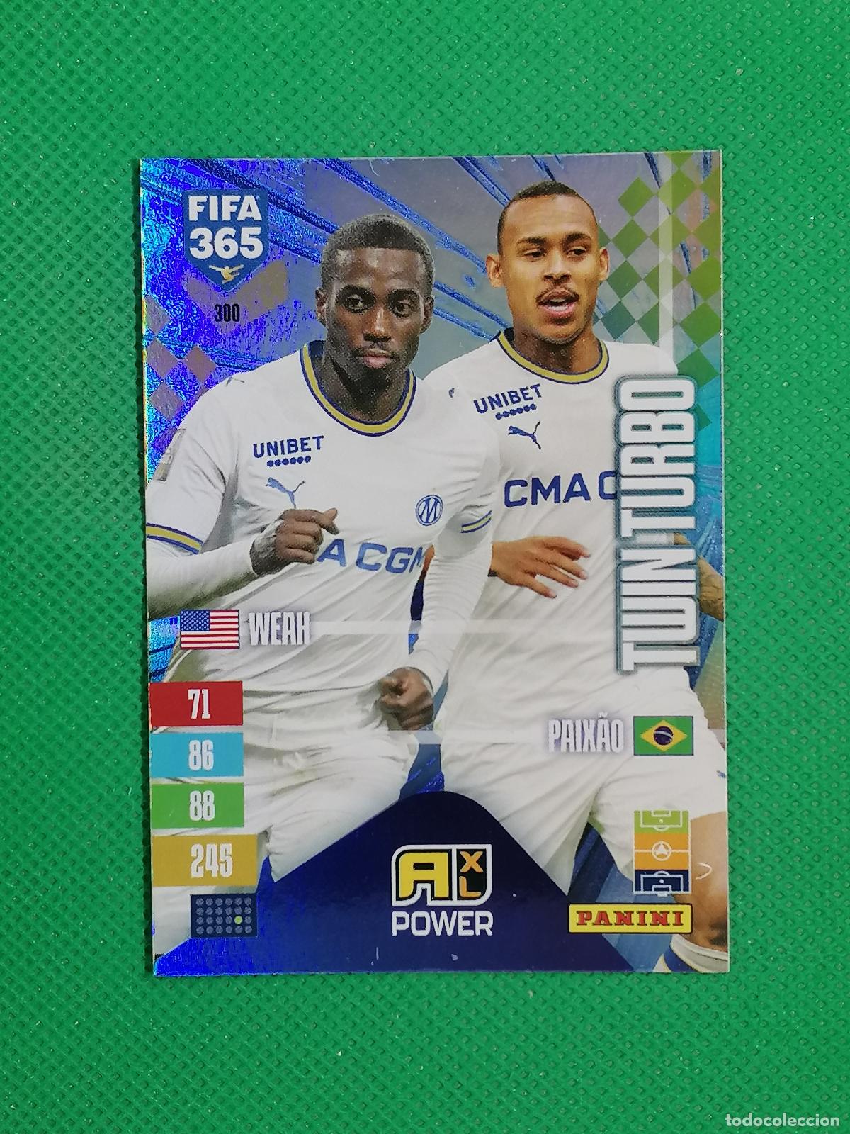 Cromos de f&uacute;tbol: 300 WEAH PAIXAO MARSELLA TWIN TURBO ⚽ PANINI ADRENALYN XL FIFA 365 26 27 2026 2027 ⚽