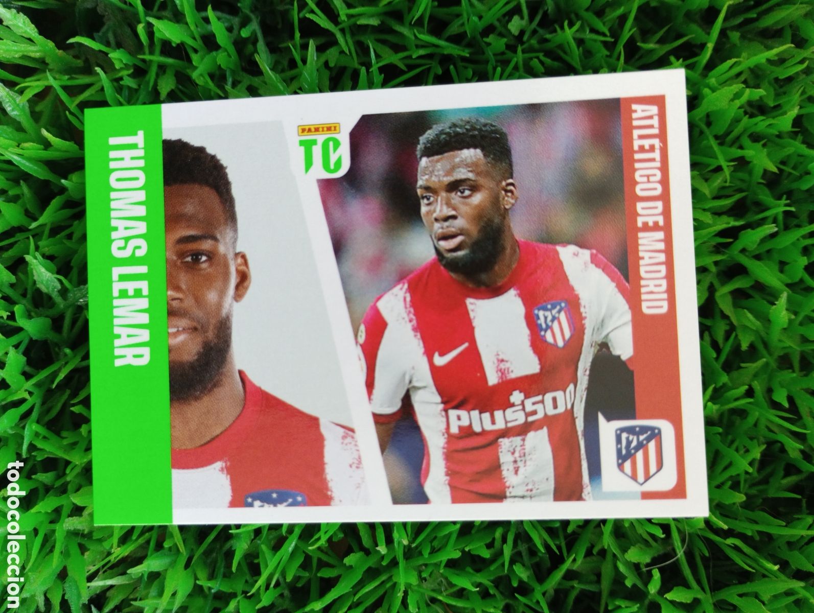 Cromos de f&uacute;tbol: Lemar Atletico De Madrid Top Class 2022 Stickers # 130 NUNCA PEGADO