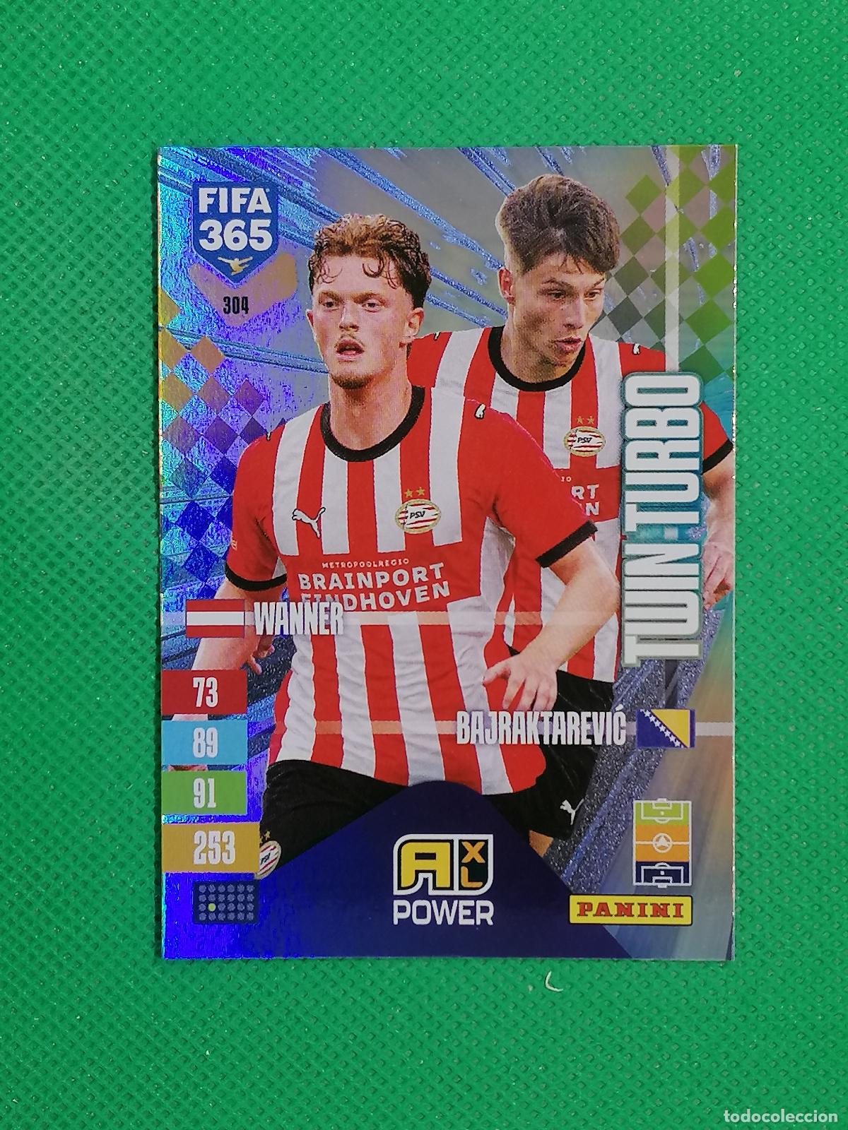 Cromos de f&uacute;tbol: 304 WANNER BAJRAKTAREVIC PSV TWIN TURBO ⚽ PANINI ADRENALYN XL FIFA 365 26 27 2026 2027 ⚽