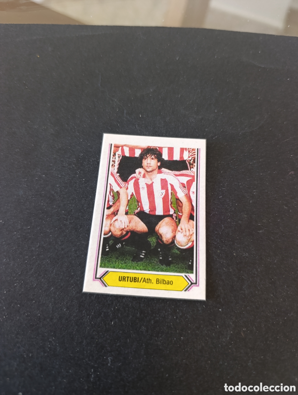 Football Stickers: Cromo Urtubi Athletic Bilbao Liga Este 80 81, ampliaci&oacute;n de la colecci&oacute;n.