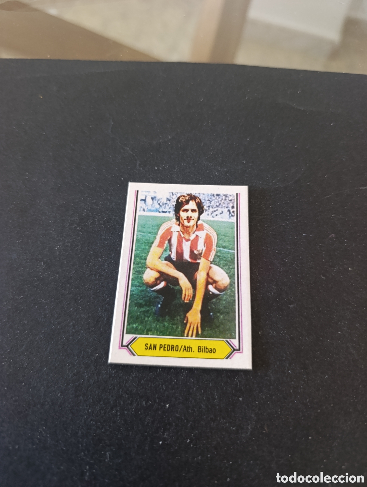 Cromos de f&uacute;tbol: Cromo San Pedro Athletic Bilbao Liga Este 80 81, ampliaci&oacute;n de la colecci&oacute;n.