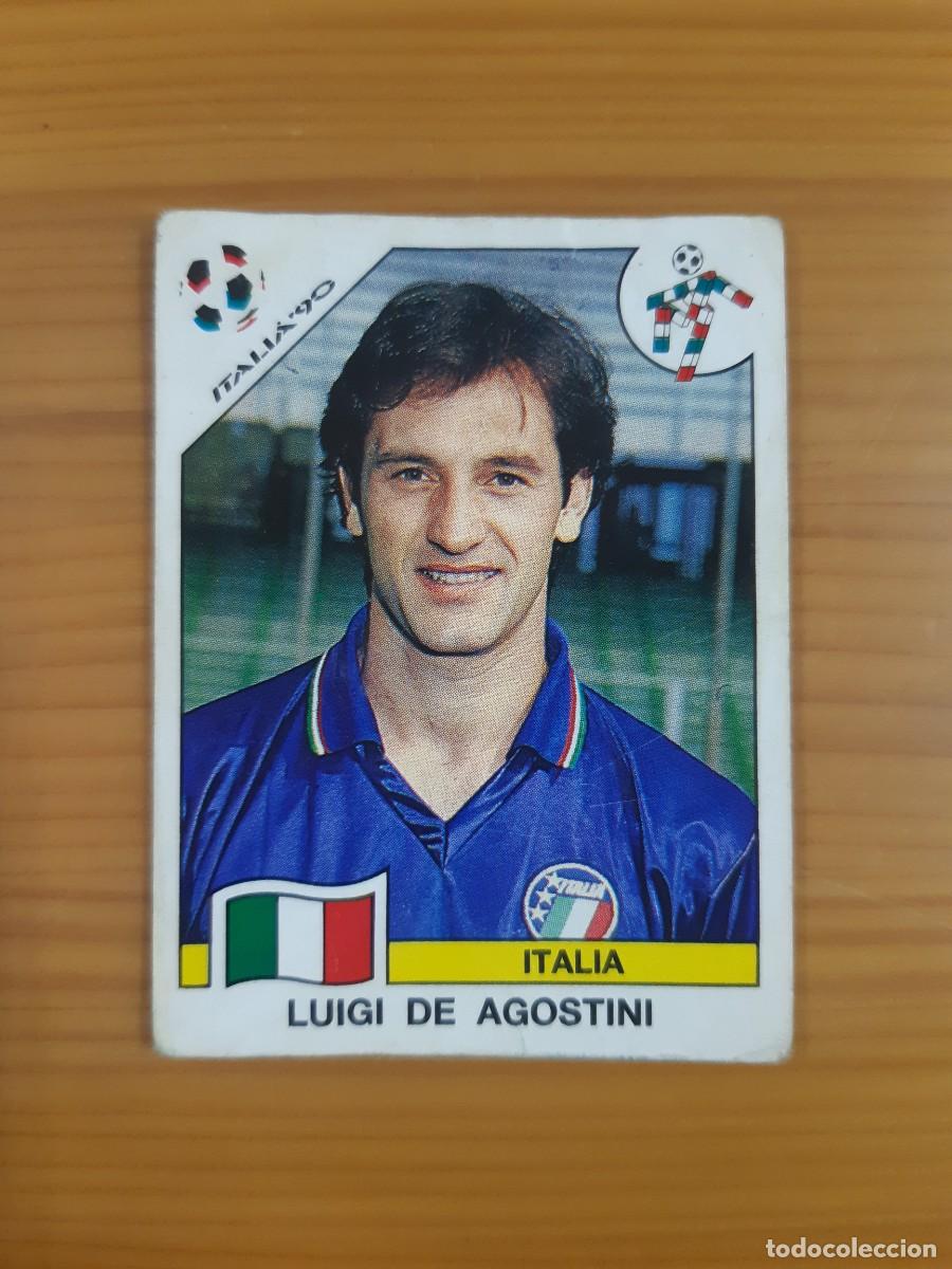 Cromos de Futebol: N&deg;47 Luigi De Agostini (Italia) Mundial Italia 90 PANINI 1990. Nunca pegado, sin pegar