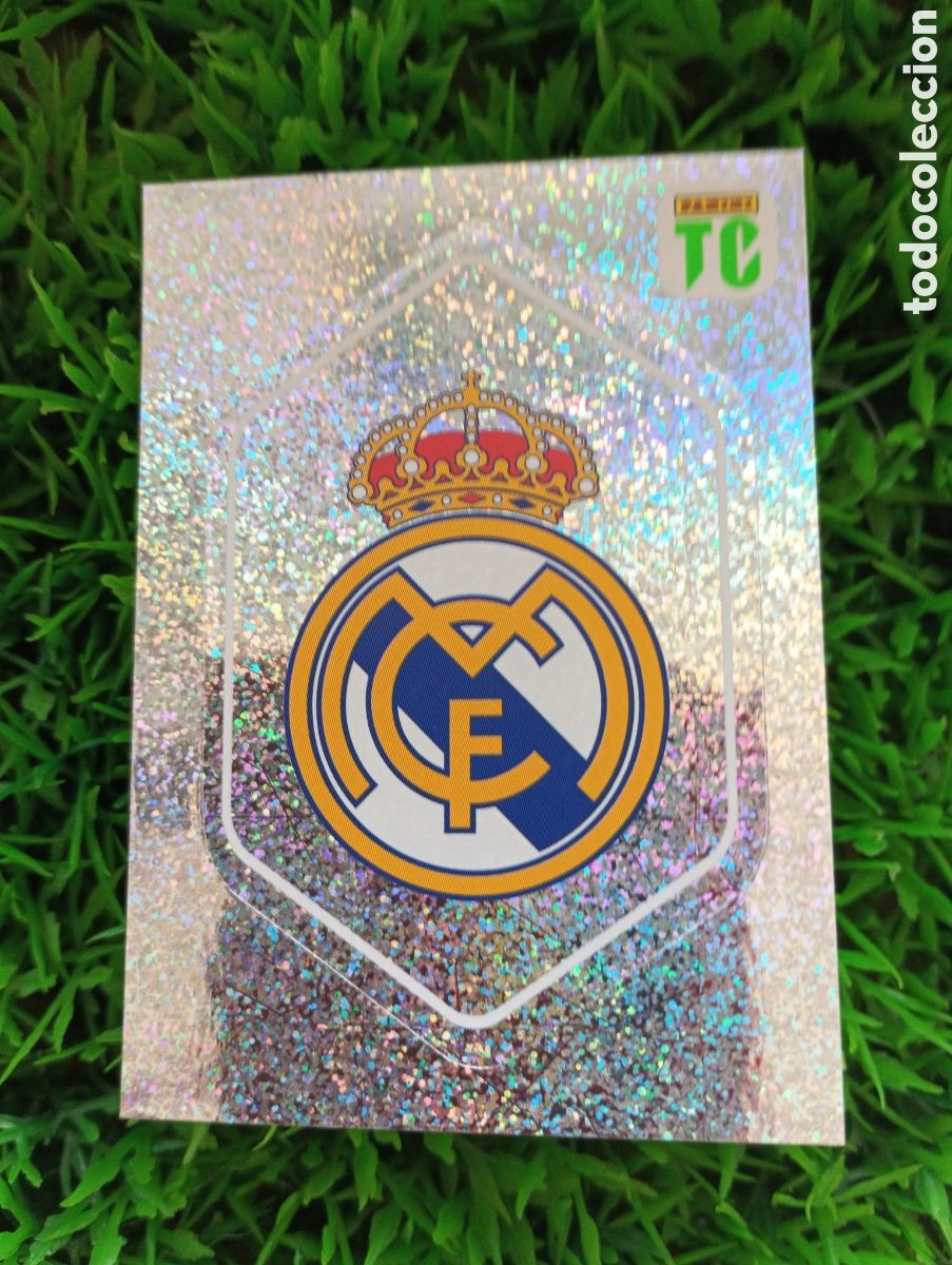 Cromos de f&uacute;tbol: Escudo Real Madrid Top Class 2022 Stickers # 166 NUNCA PEGADO