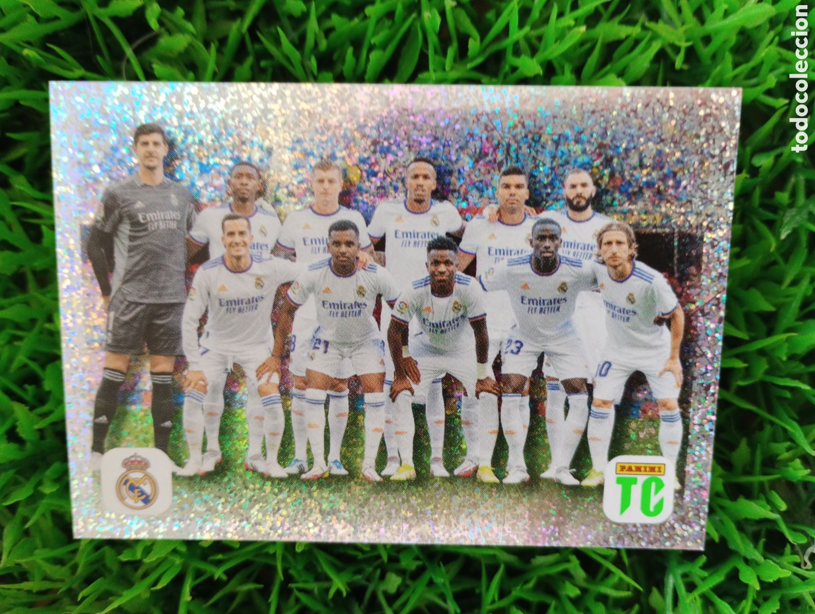 Cromos de f&uacute;tbol: Alineacion Real Madrid Top Class 2022 Stickers # 161 NUNCA PEGADO