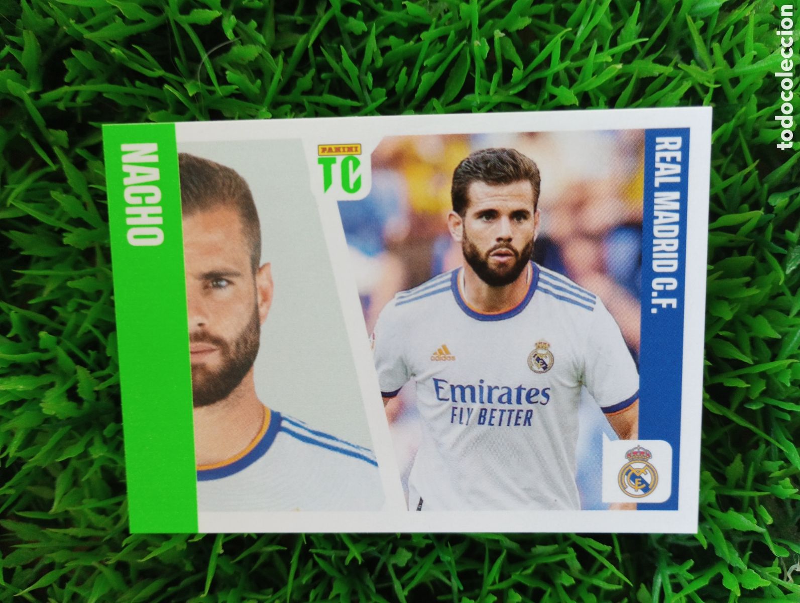 Cromos de f&uacute;tbol: Nacho Real Madrid Top Class 2022 Stickers # 173 NUNCA PEGADO