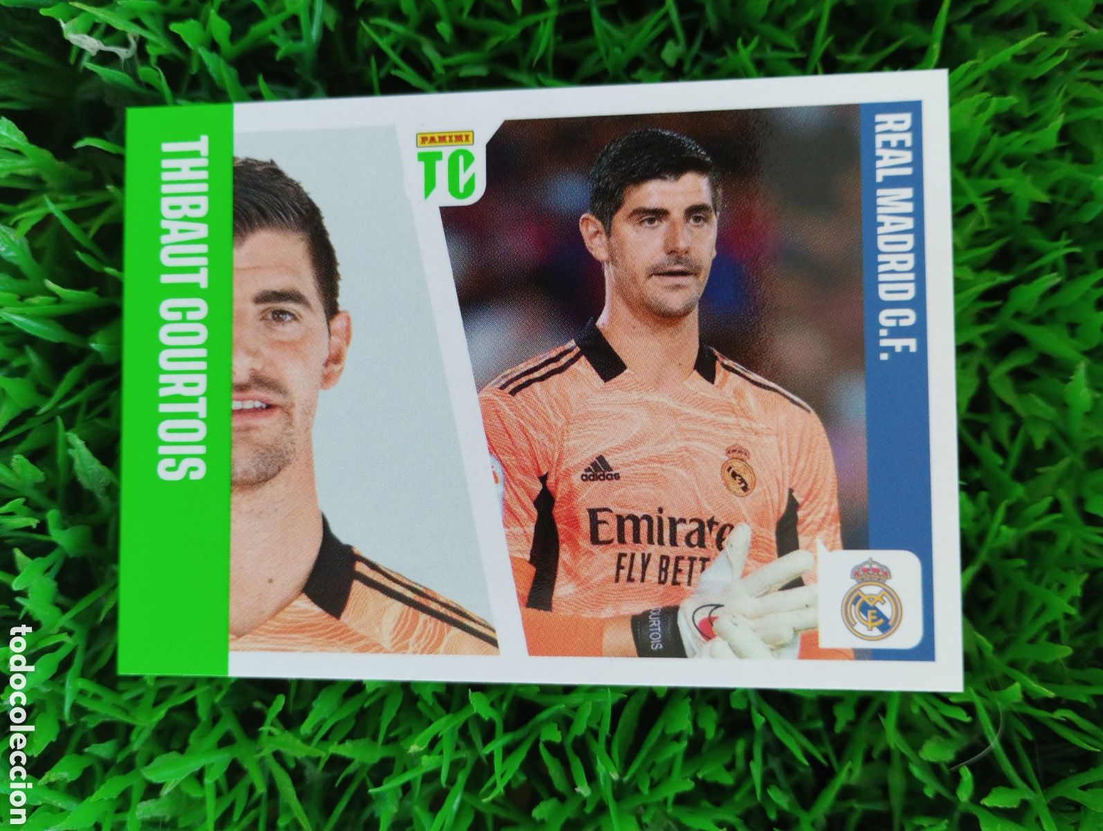 Cromos de f&uacute;tbol: Courtois Real Madrid Top Class 2022 Stickers # 169 NUNCA PEGADO