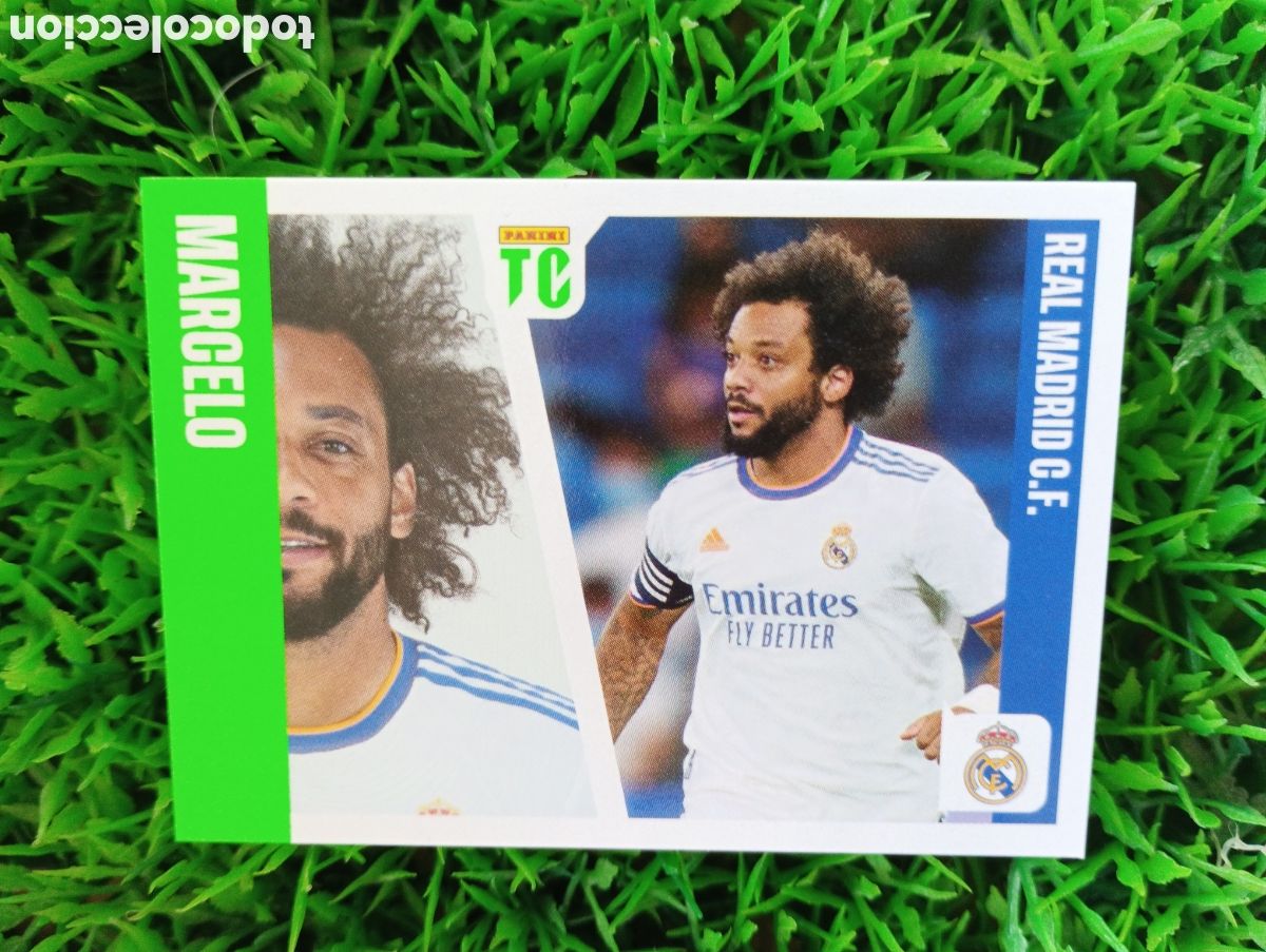 Cromos de f&uacute;tbol: Marcelo Real Madrid Top Class 2022 Stickers # 174 NUNCA PEGADO