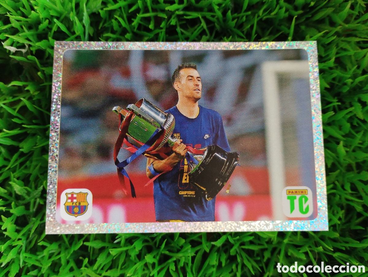 Cromos de f&uacute;tbol: Busquets Barcelona Top Class 2022 Stickers # 8 NUNCA PEGADO