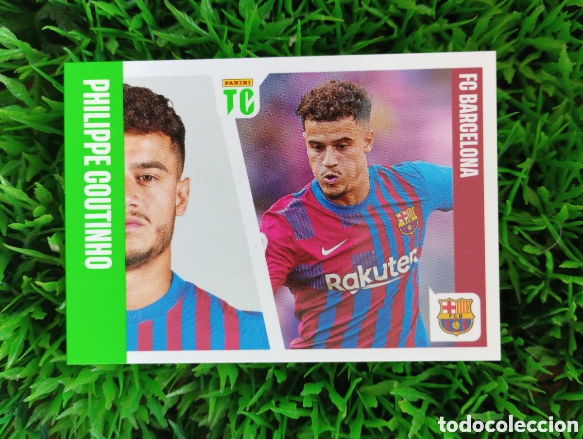Cromos de f&uacute;tbol: Coutinho Barcelona Top Class 2022 Stickers # 158 NUNCA PEGADO