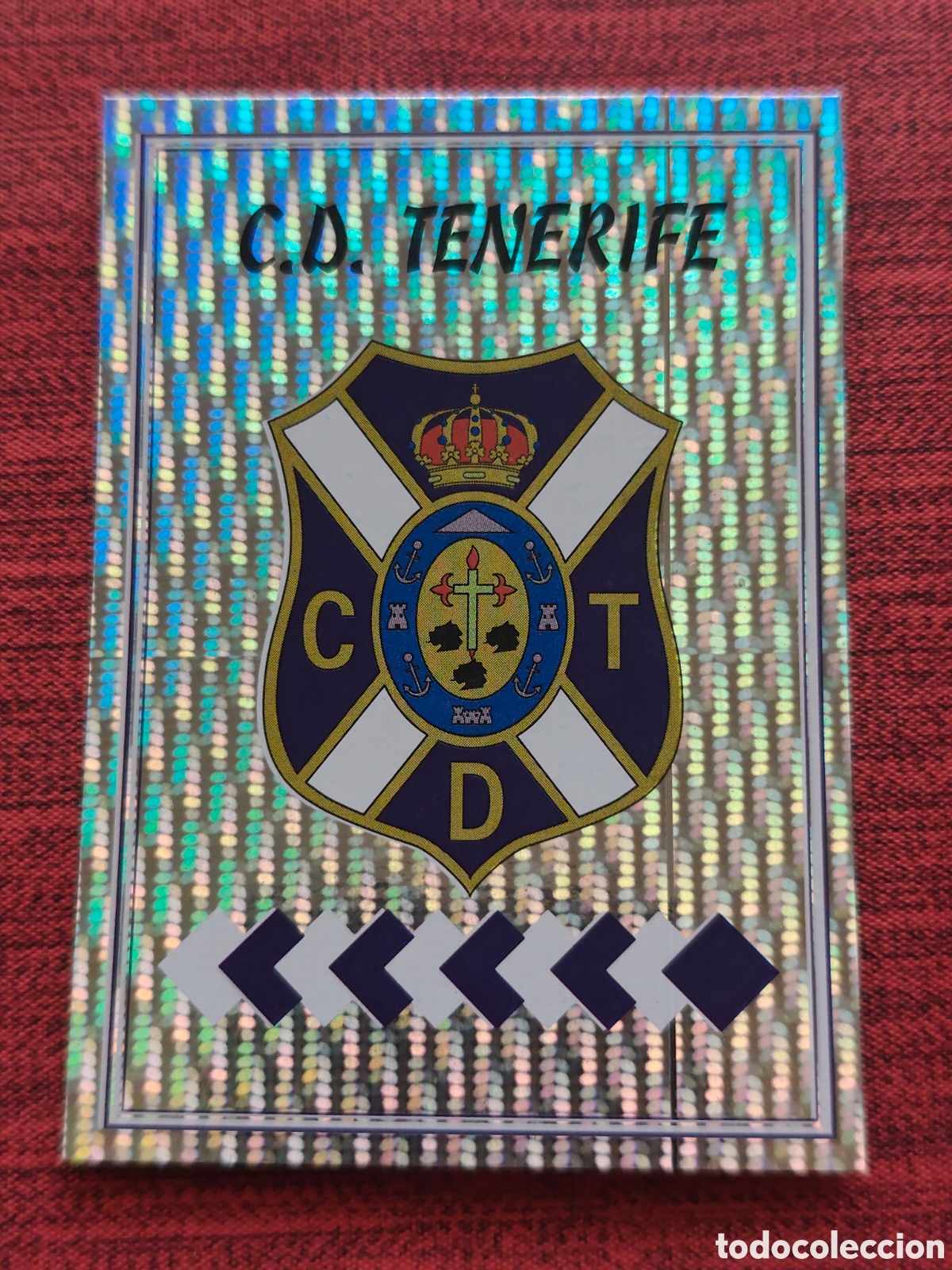 Cromos de f&uacute;tbol: J ESCUDO TENERIFE PANINI LIGA 1997 1998
