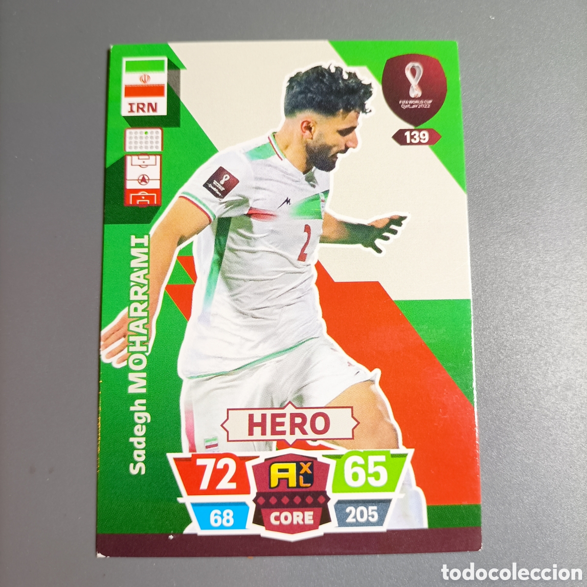 Cromos de f&uacute;tbol: ADRENALYN. FIFA WORLD CUP QATAR 2022. (IRN) №139 MOHARRAMI