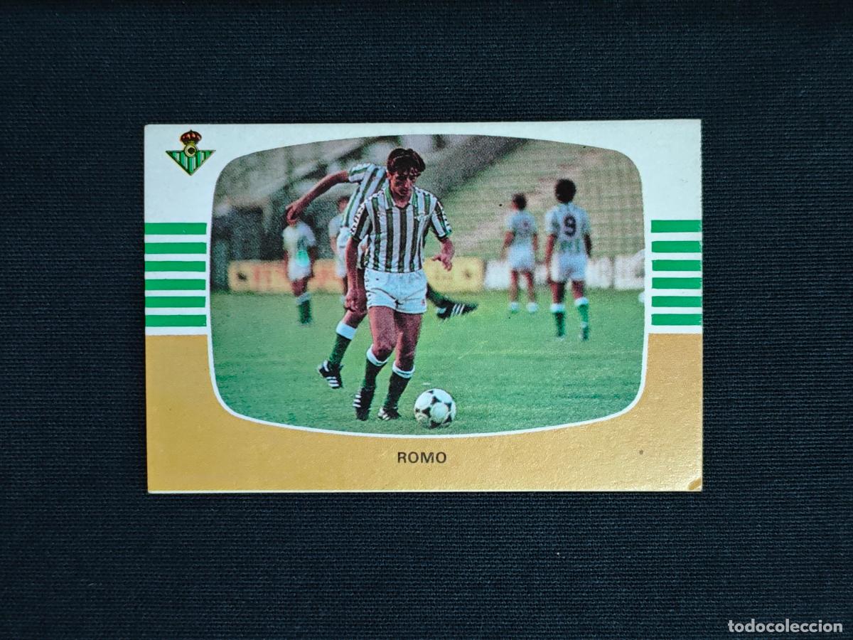 Cromos de f&uacute;tbol: CROMO DE FUTBOL - ROMO - REAL BETIS - LIGA 84 85 - 1984 1985 - CROMOS CANO SIN PEGAR
