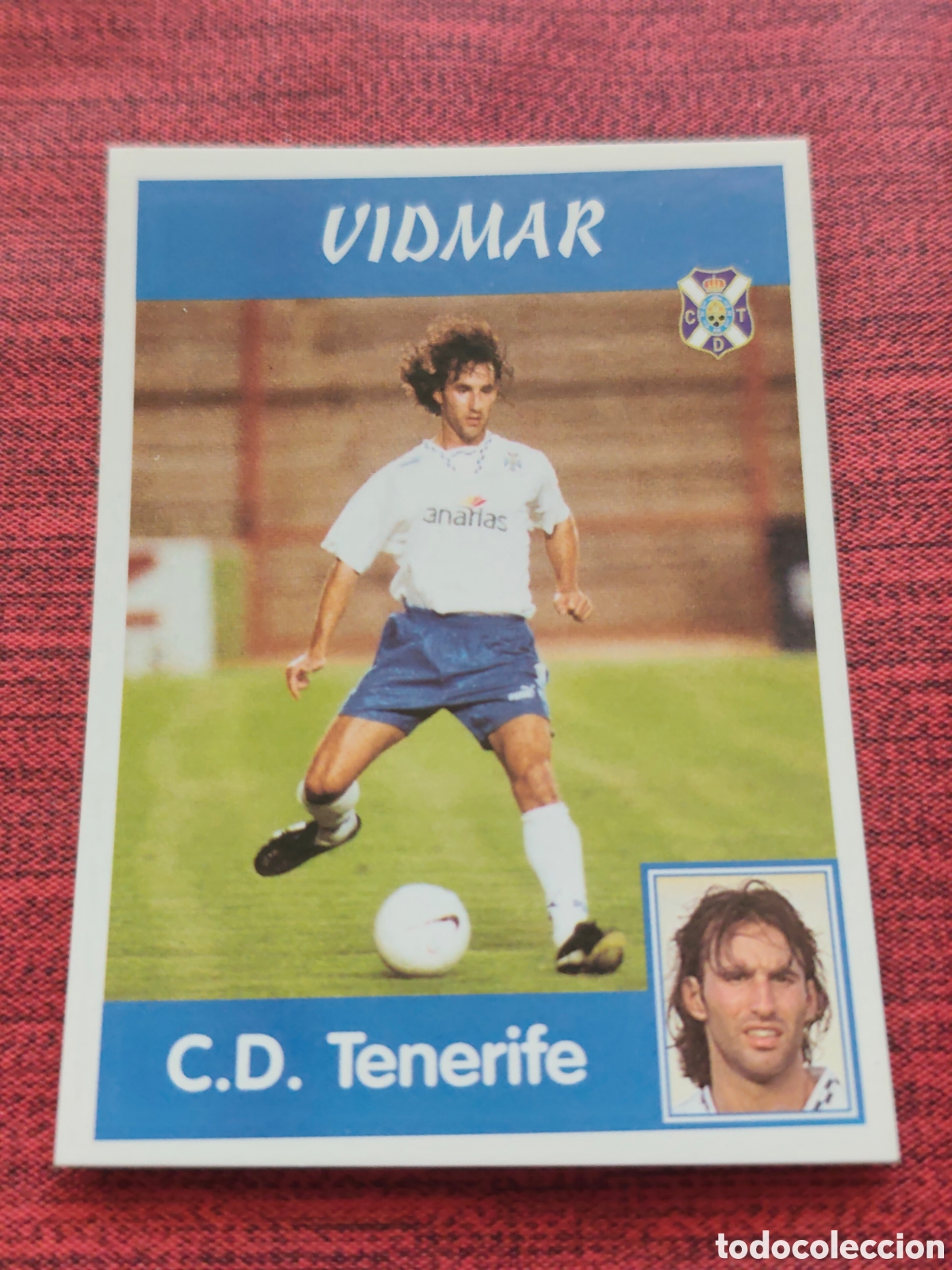 Cromos de Futebol: 159A VIDMAR TENERIFE PANINI LIGA 1997 1998