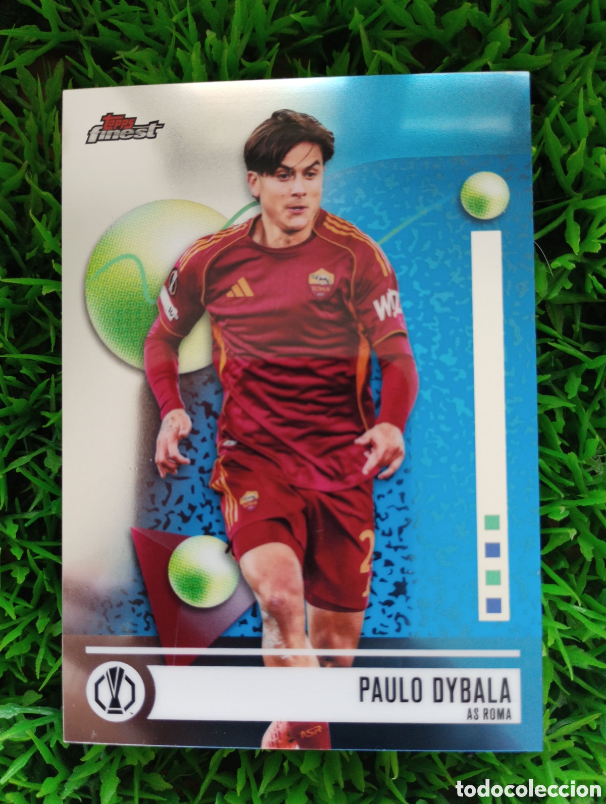 Football Stickers: Dybala Roma Topps Finest 25-26 # 21