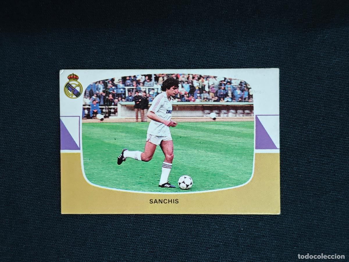 Cromos de f&uacute;tbol: CROMO DE FUTBOL - SANCHIS - REAL MADRID - LIGA 84 85 - 1984 1985 - CROMOS CANO SIN PEGAR