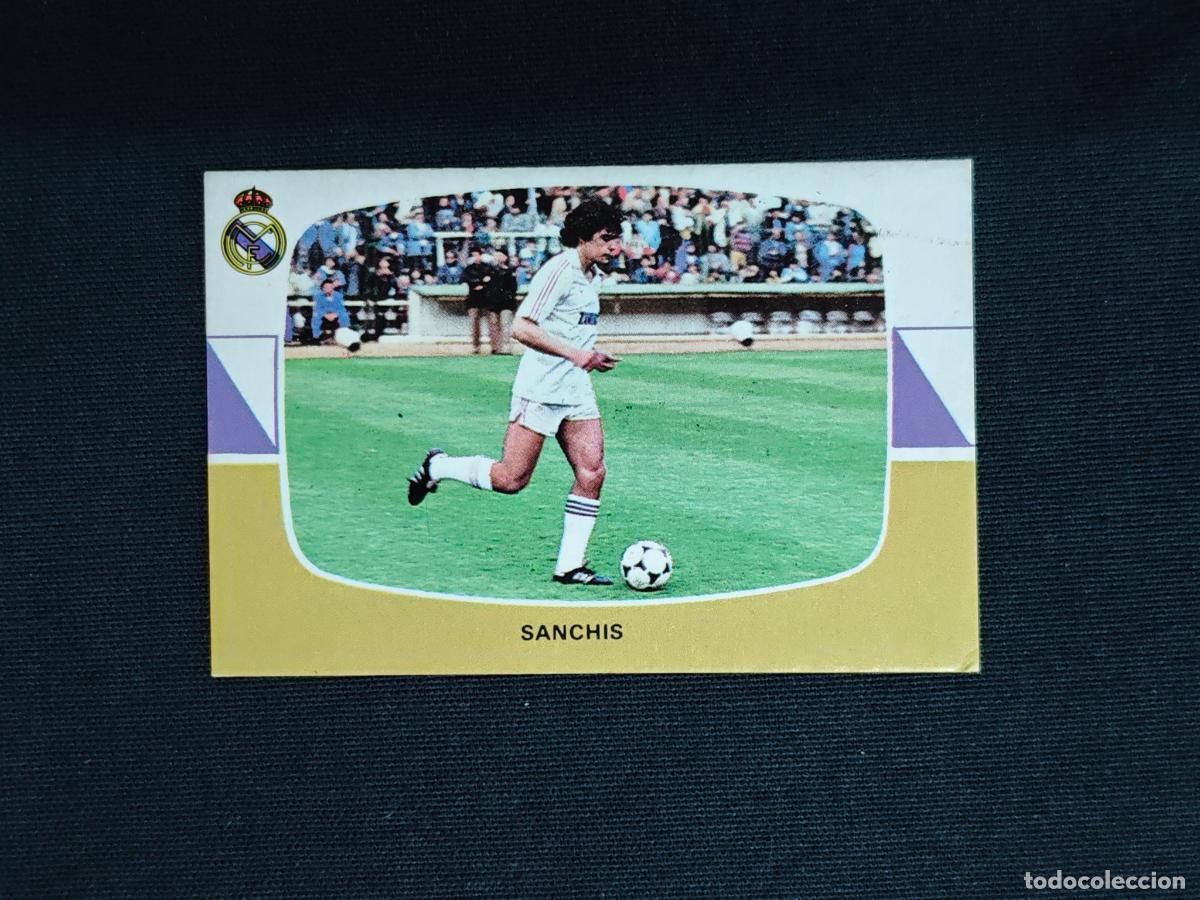 Cromos de f&uacute;tbol: CROMO DE FUTBOL - SANCHIS - REAL MADRID - LIGA 84 85 - 1984 1985 - CROMOS CANO SIN PEGAR