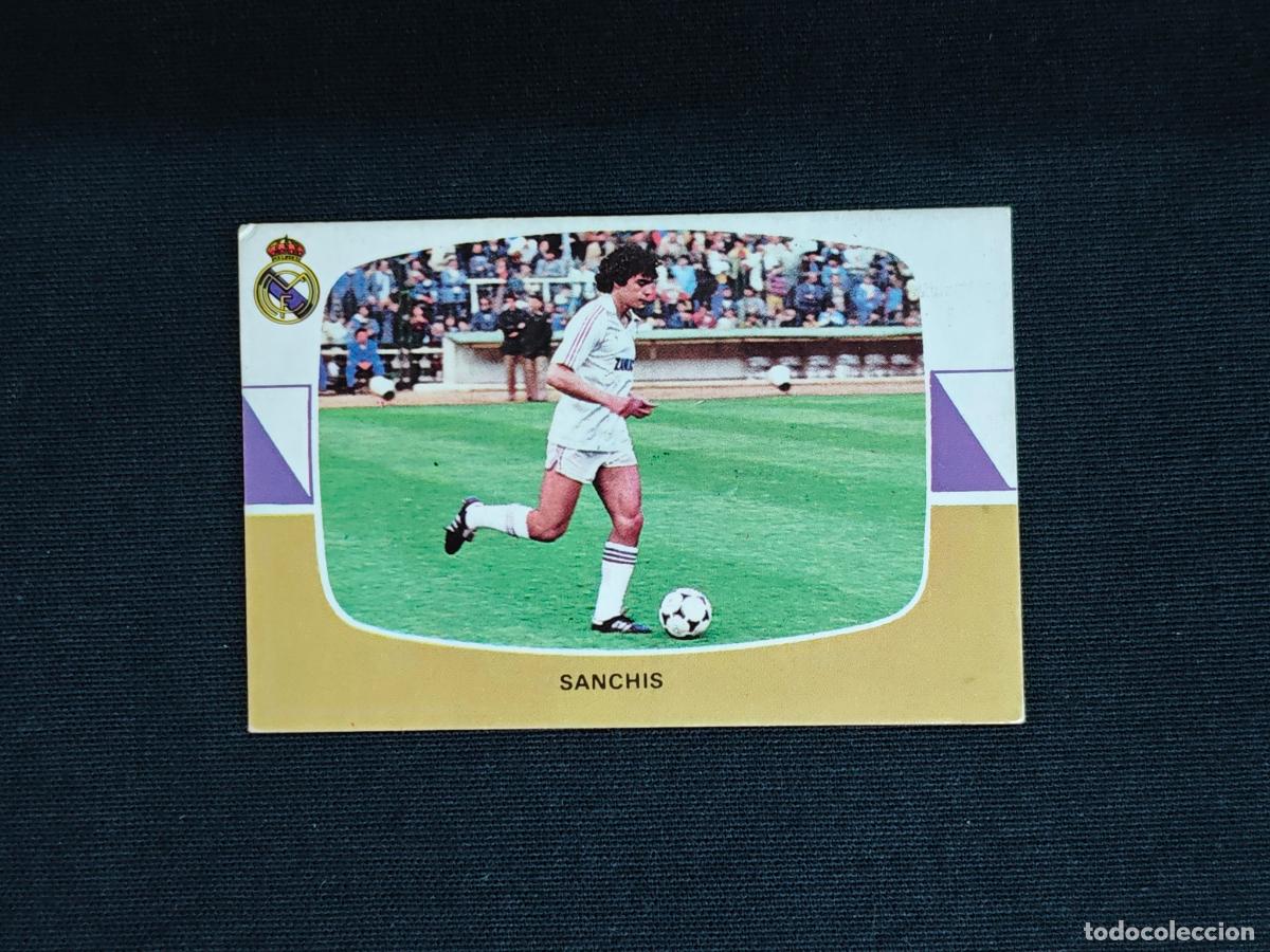 Cromos de f&uacute;tbol: CROMO DE FUTBOL - SANCHIS - REAL MADRID - LIGA 84 85 - 1984 1985 - CROMOS CANO SIN PEGAR