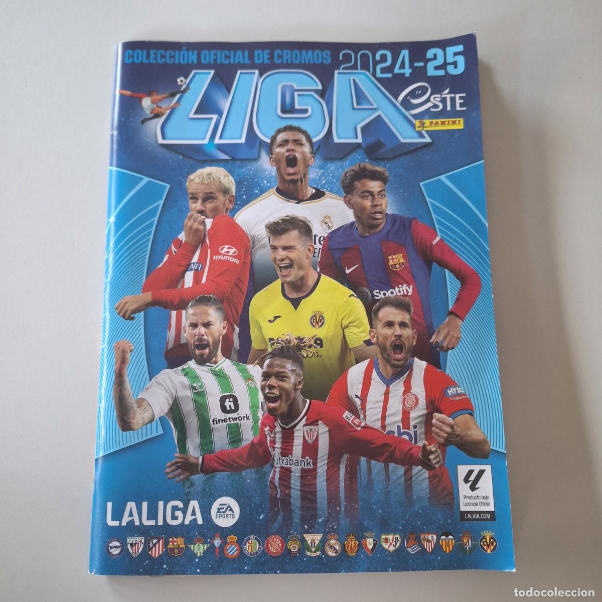 Cromos de f&uacute;tbol: Colecci&oacute;n completa &aacute;lbum Liga Este 2024 2025 24 25