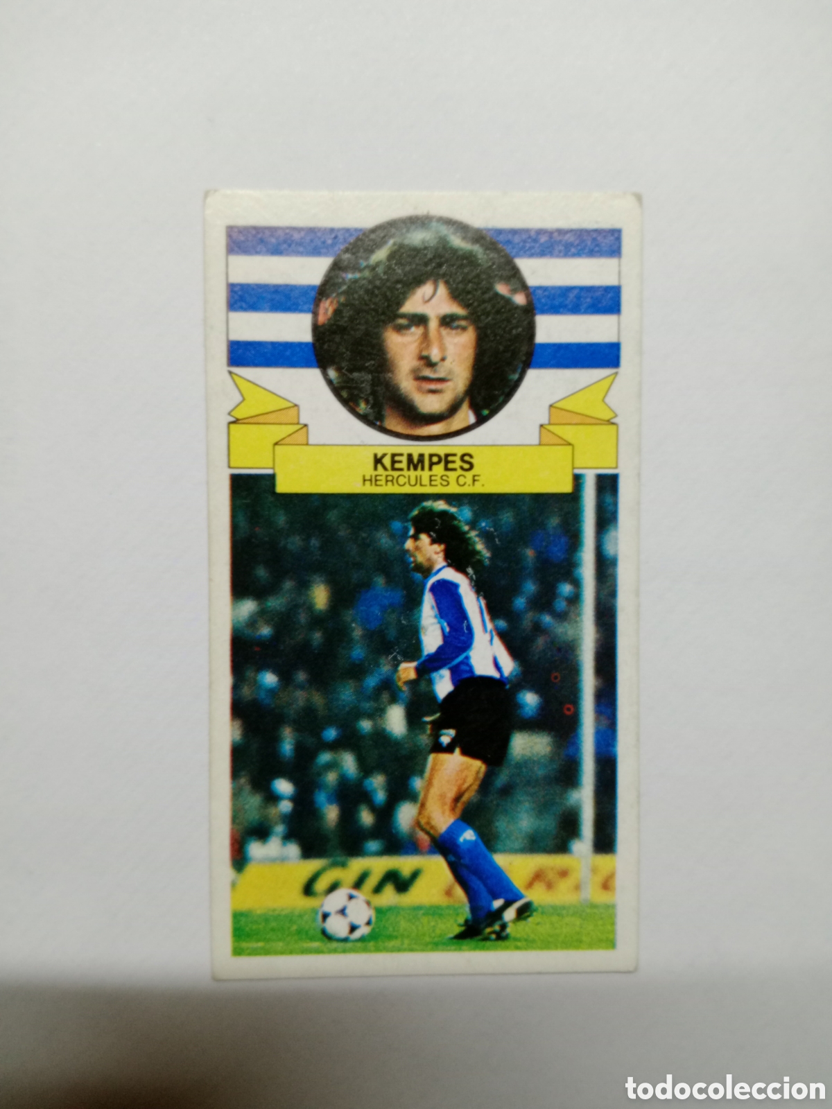 Cromos de f&uacute;tbol: EDICIONES ESTE 1985-1986 , 85-86 CROMO NUNCA PEGADO EN BUEN ESTADO KEMPES DEL HERCULES