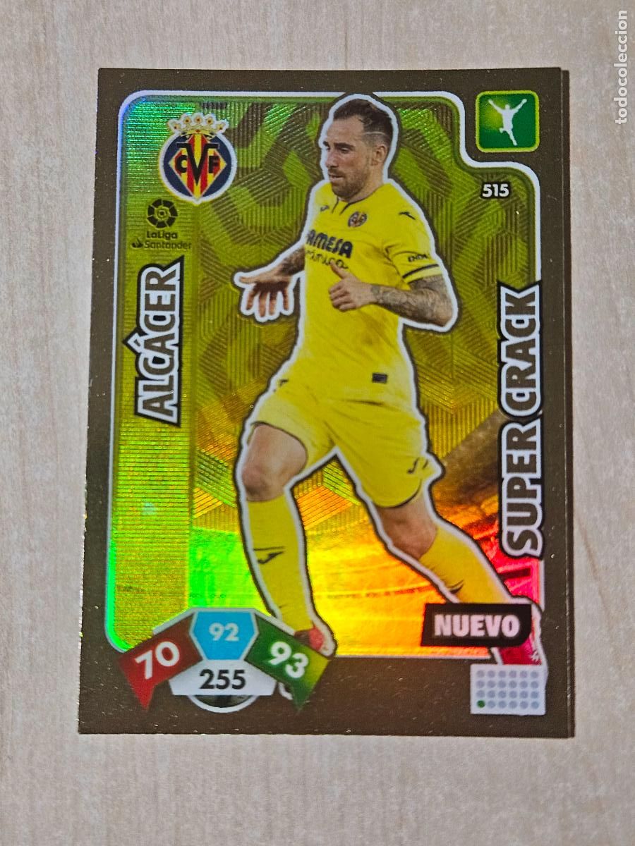 Cromos de f&uacute;tbol: FICHA N&ordm; 515 ALCACER - ADRENALYN 19 20 - PANINI 2019 - 20 - CROMO - NUEVO SUPER CRACK