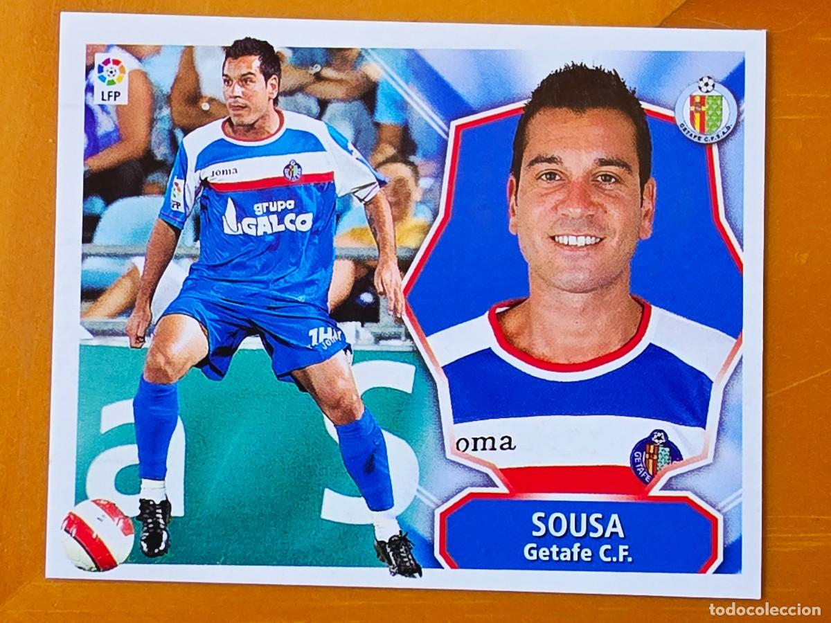 Cromos de f&uacute;tbol: Sousa, Getafe CF, Panini Ediciones Liga Este 2008 2009 08 09, sin pegar