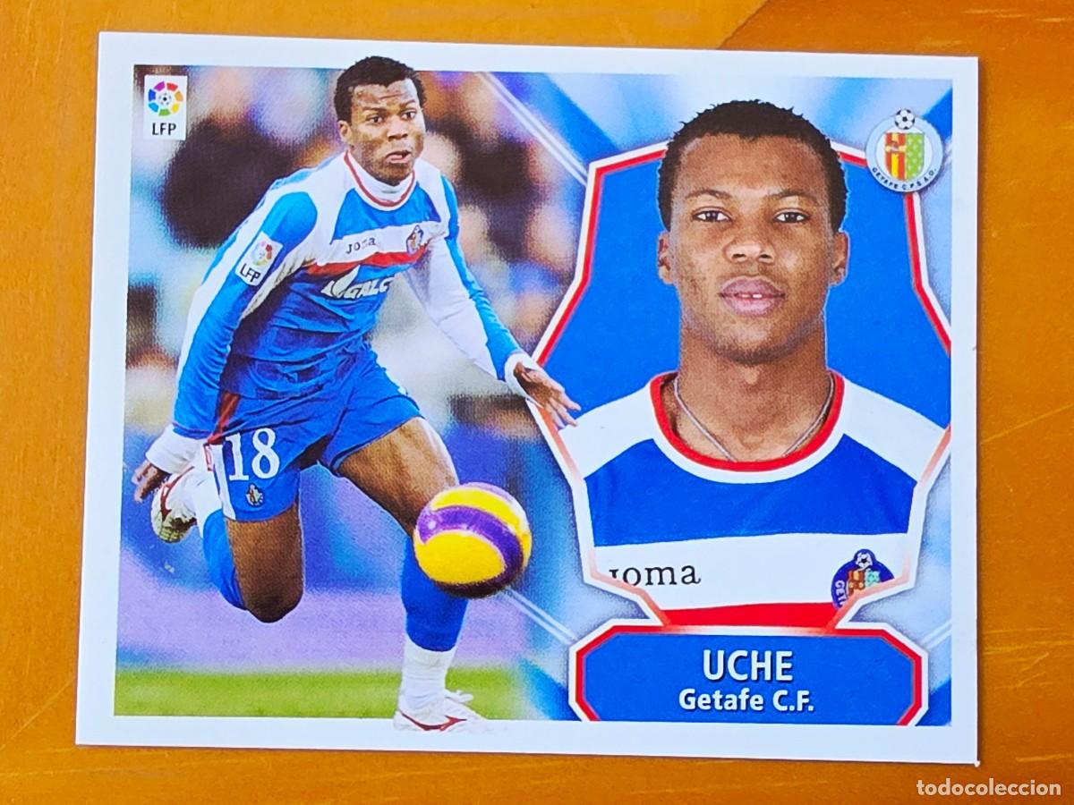 Cromos de f&uacute;tbol: Ikechukwu Uche, Getafe CF, Panini Ediciones Liga Este 2008 2009 08 09, sin pegar