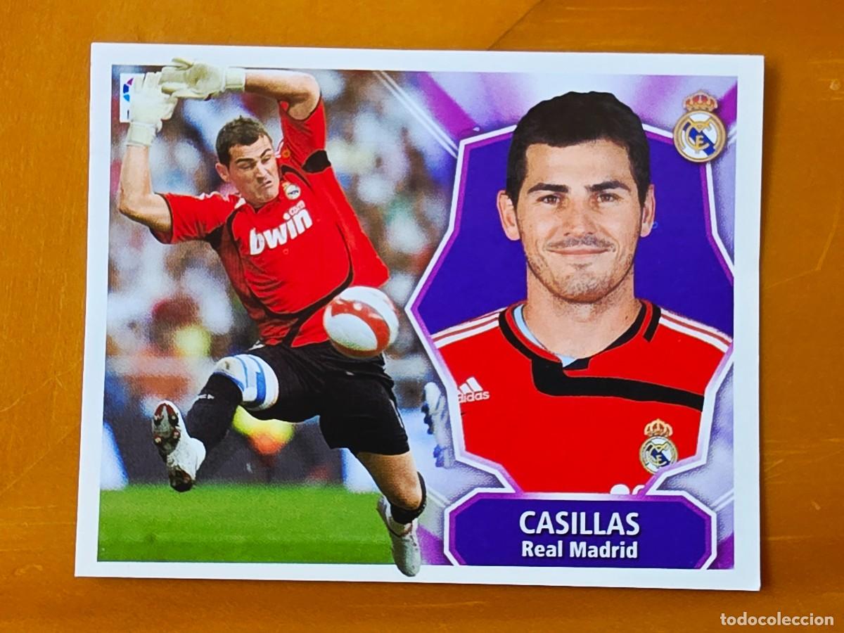 Iker Casillas, Real Madrid, Panini Ediciones Liga Este 2008 2009 08 09, sin pegar
