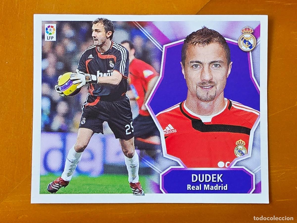 Jerzy Dudek, Real Madrid, Panini Ediciones Liga Este 2008 2009 08 09, sin pegar