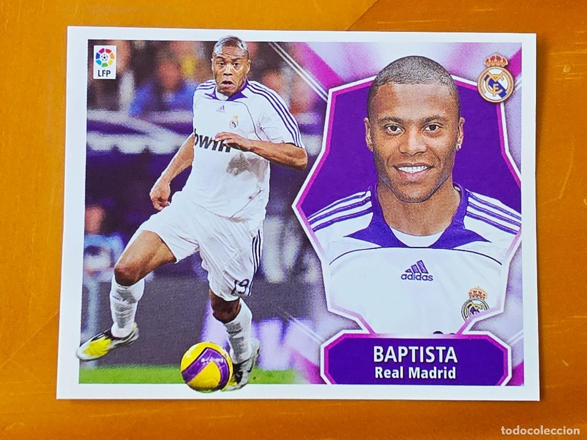 Julio Baptista, Baja, Real Madrid, Panini Ediciones Liga Este 2008 2009 08 09, sin pegar