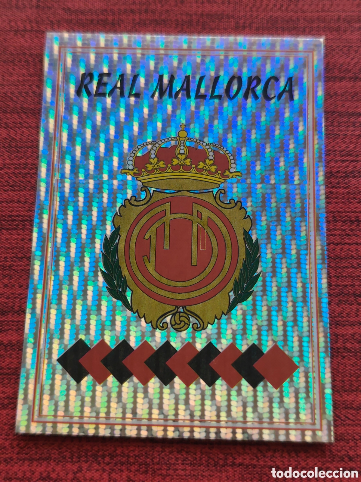 Cromos de f&uacute;tbol: T ESCUDO REAL MALLORCA PANINI LIGA 1997 1998