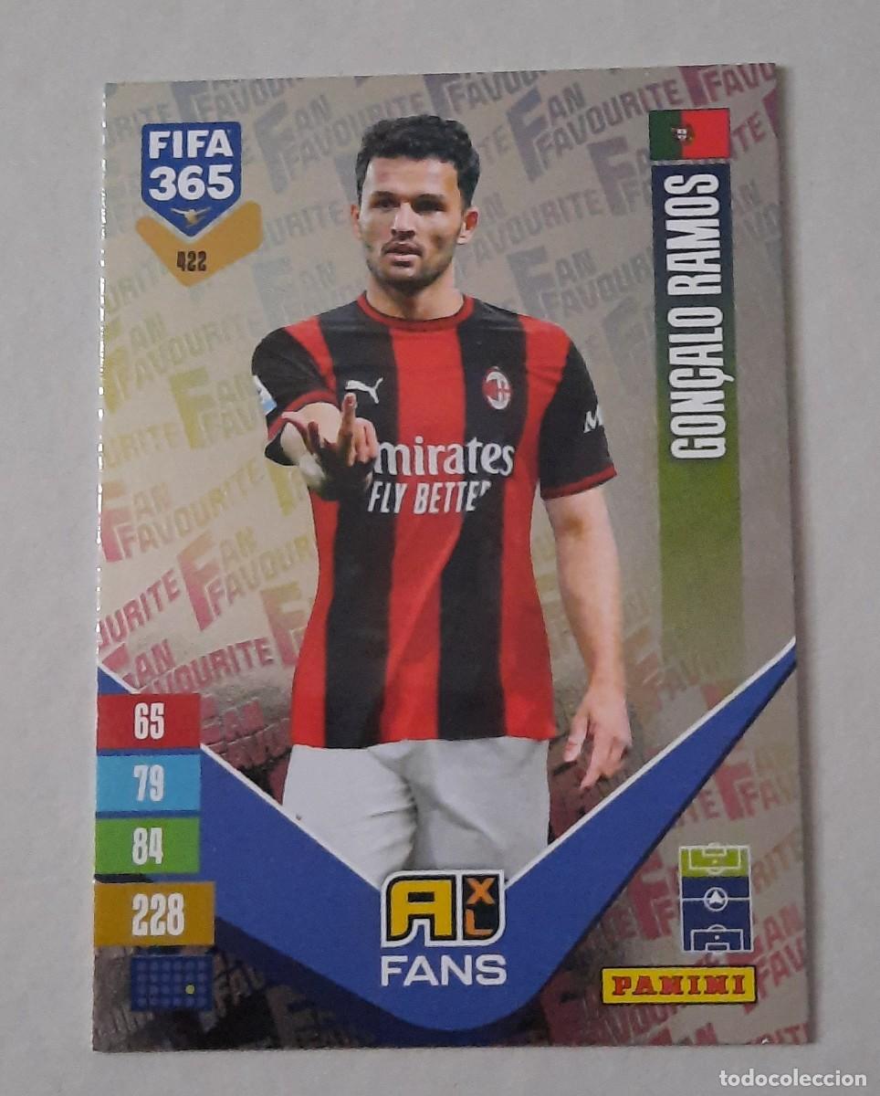 Cromos de f&uacute;tbol: Goncalo Ramos plata #422 Fans Favourite Fifa 365 2027