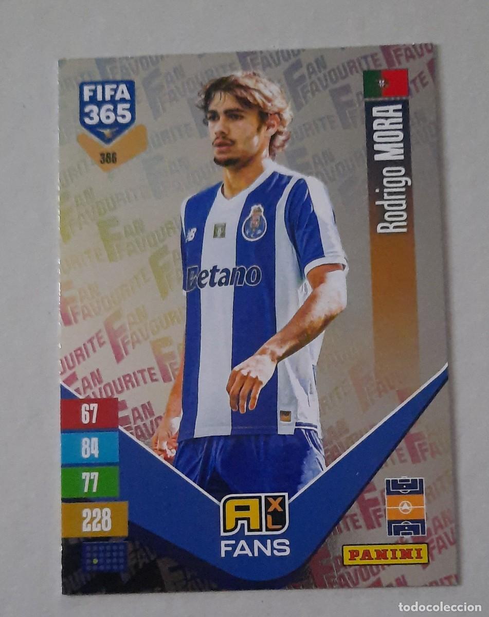 Cromos de f&uacute;tbol: Rodrigo Mora plata #386 Fans Favourite Fifa 365 2027