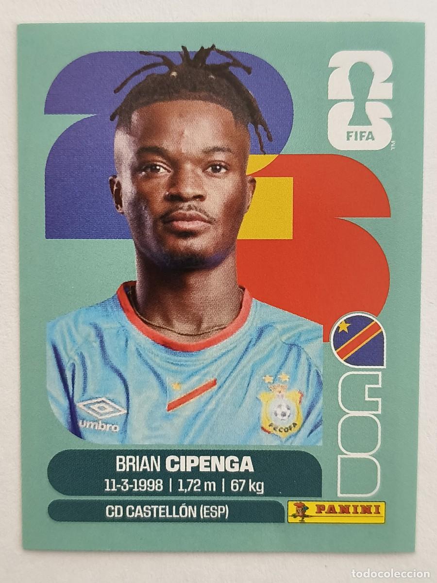 Cromos de f&uacute;tbol: #COD17 CIPENGA (CONGO) MUNDIAL 2026 PANINI - Foto 1