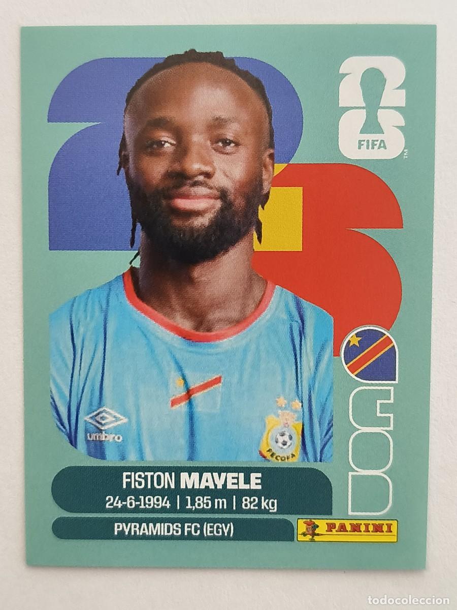 Fu&szlig;ball-Sticker: #COD18 MAYELE (CONGO) MUNDIAL 2026 PANINI